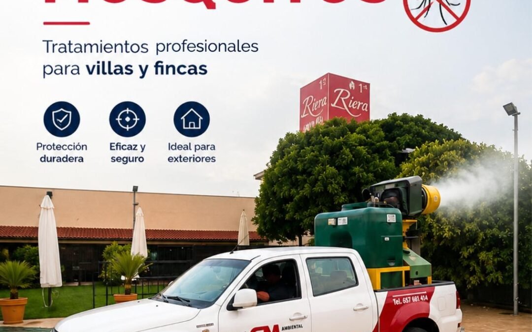 Protege tu hogar: tratamientos profesionales contra mosquitos en villas y fincas